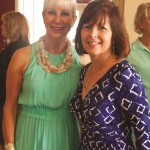 First Lady Ann Scott and the party host, Cindy Schwartz